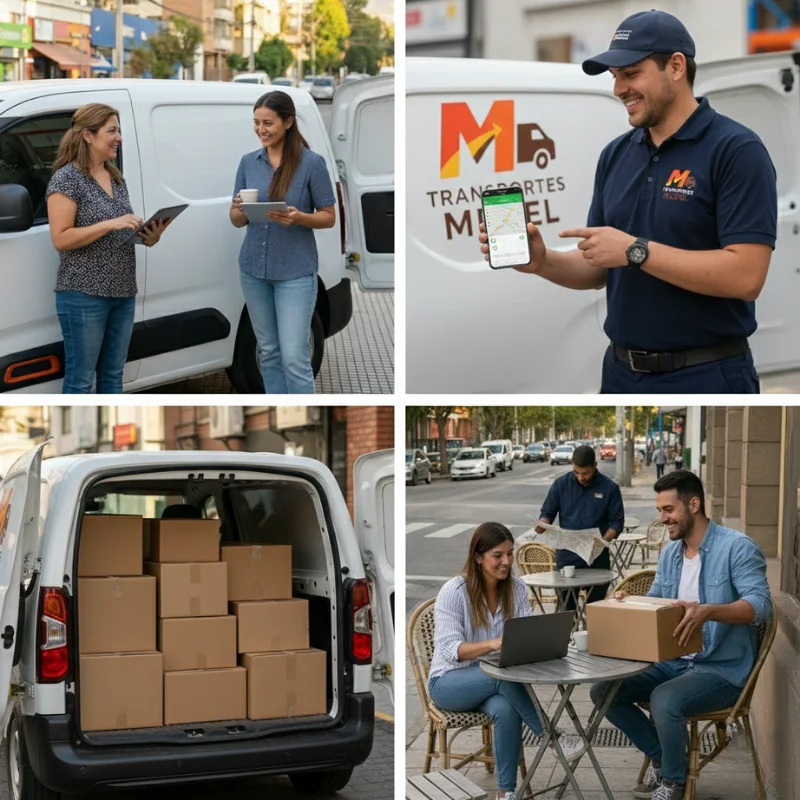 Entregas transportes medel santiago