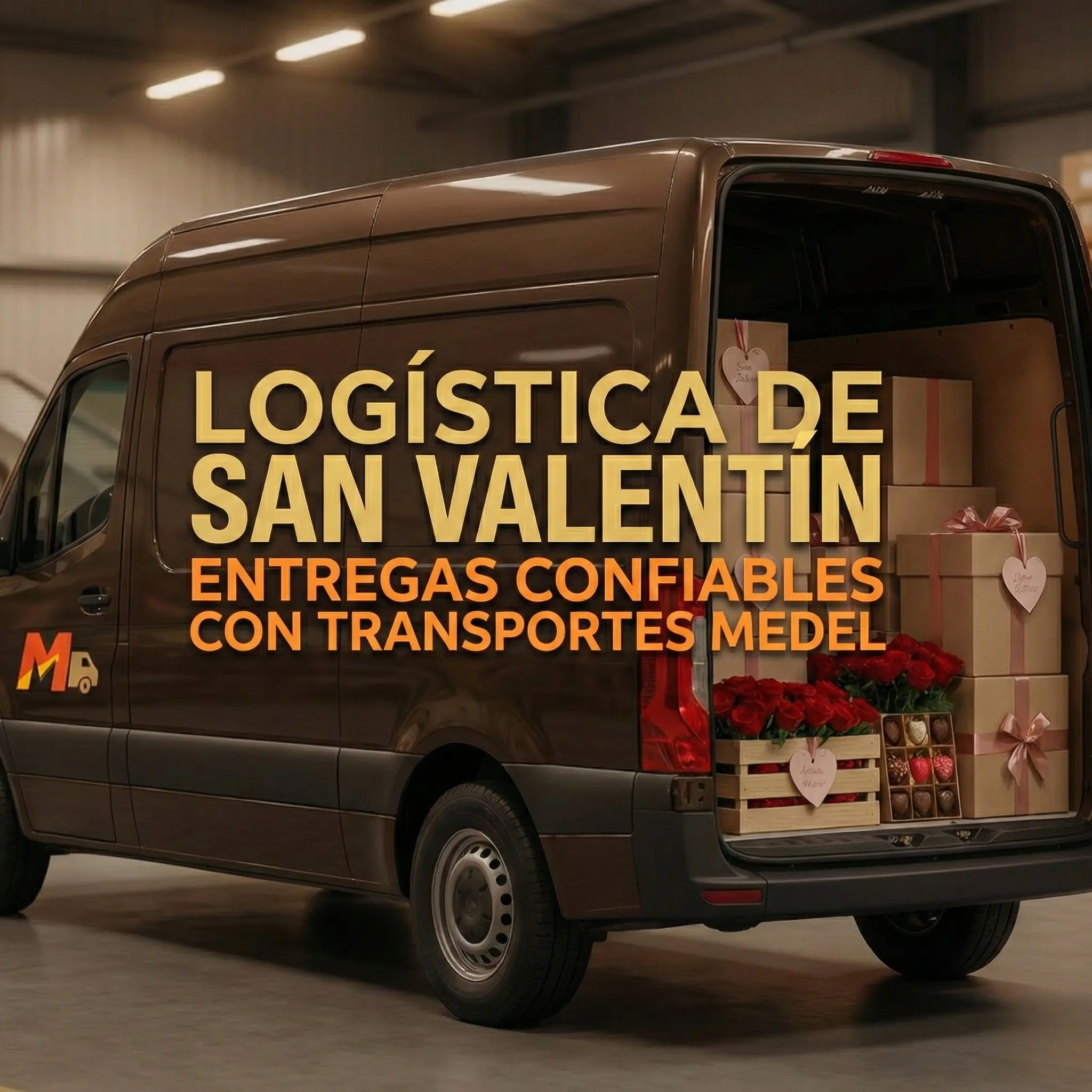 Logística con Corazón: Cómo Transportes Medel Asegura que el Amor Llegue a Tiempo este 14 de Febrero